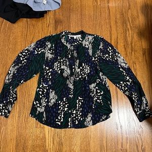 Gorgeous Veronica Beard Silk Top Size 10